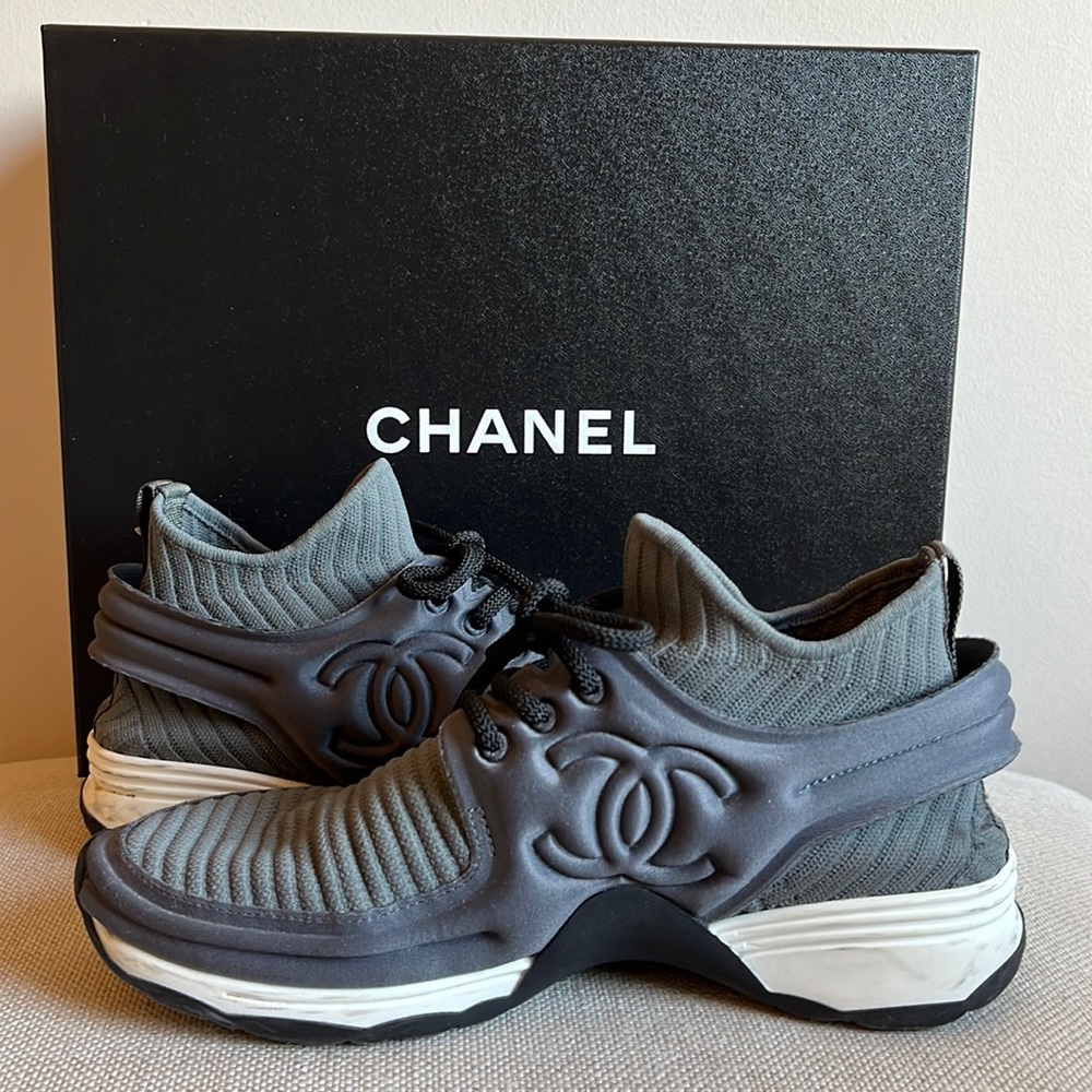 Chanel Sock Sneakers